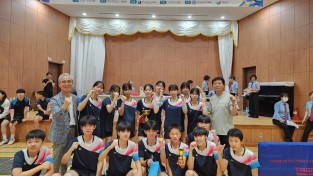 전남여수 여양중, 제17회 교육감배 학교스포츠클럽탁구대회 2년 연속 우승